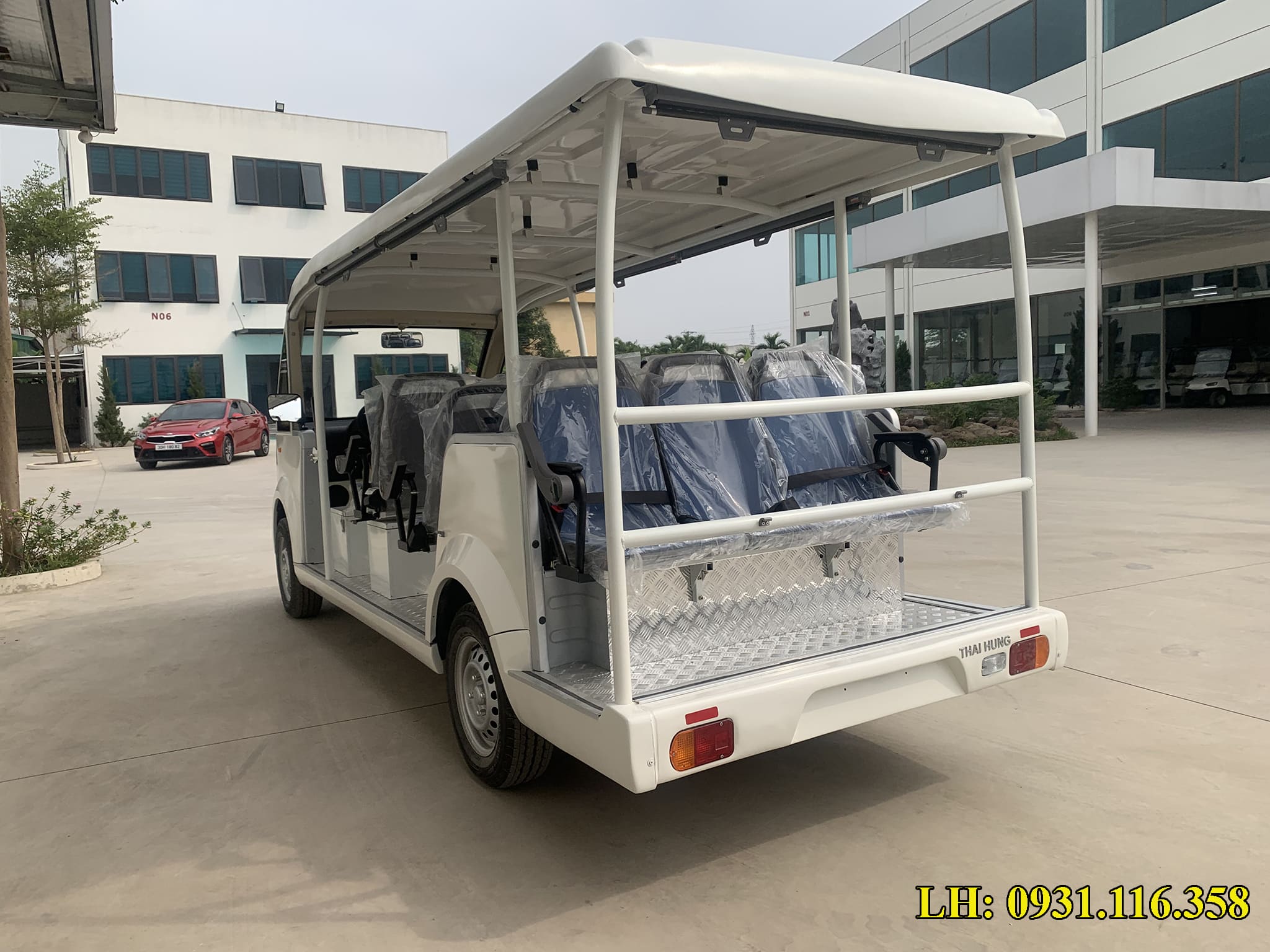 xe điện du lịch 14 chỗ Thái Hưng