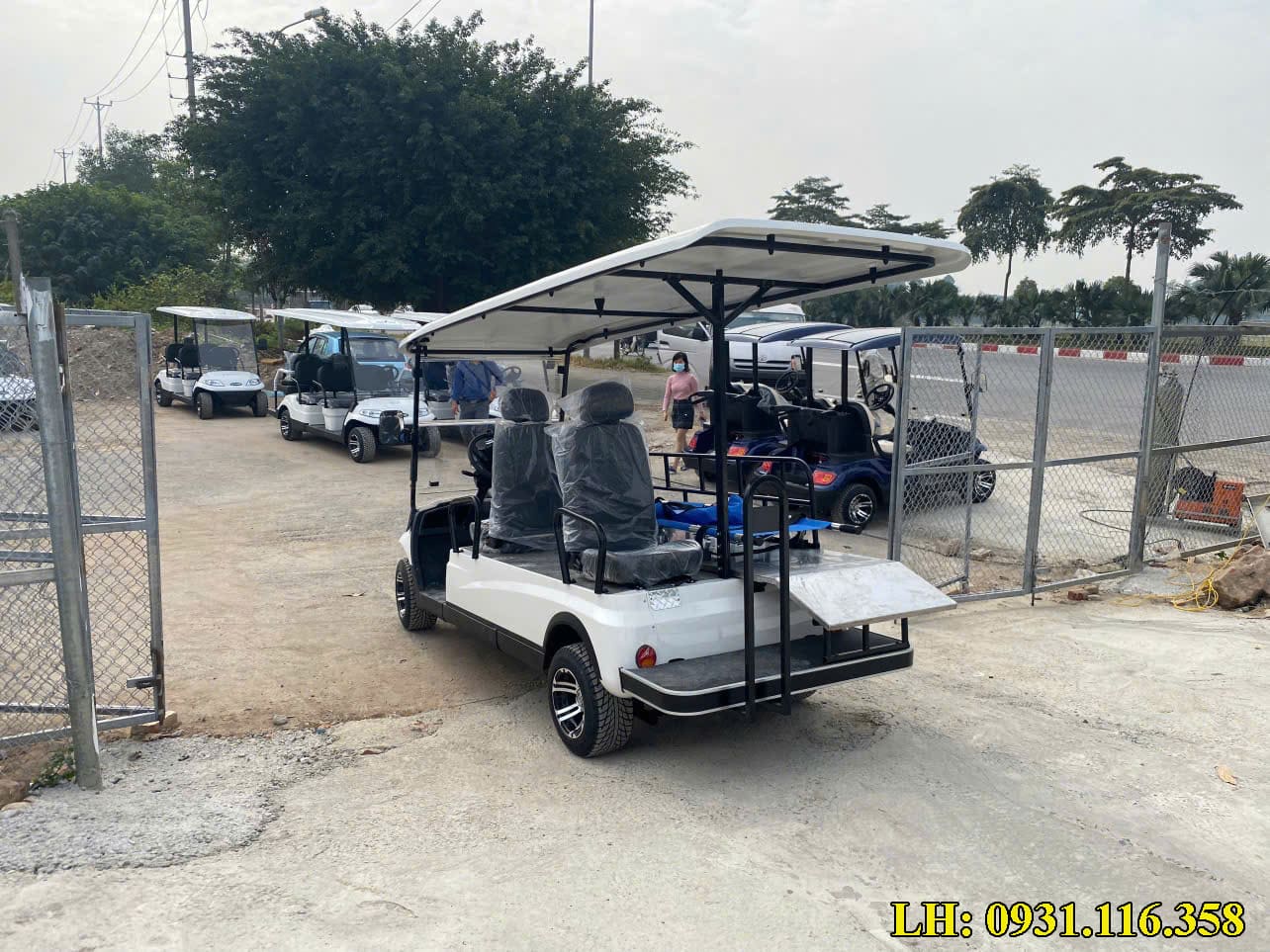 xe điện chở bệnh nhân LVTONG