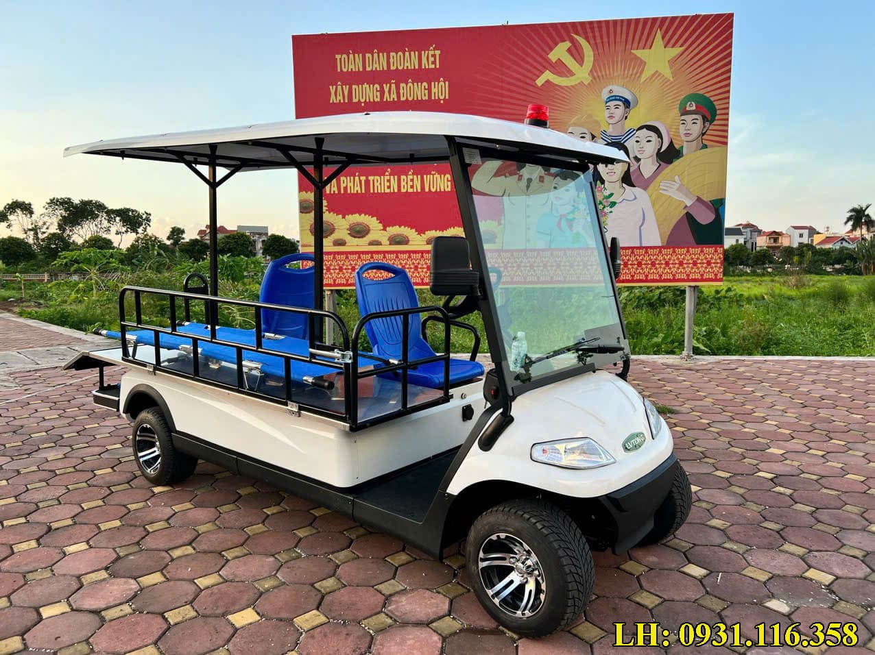xe điện chở bệnh nhân LVTONG