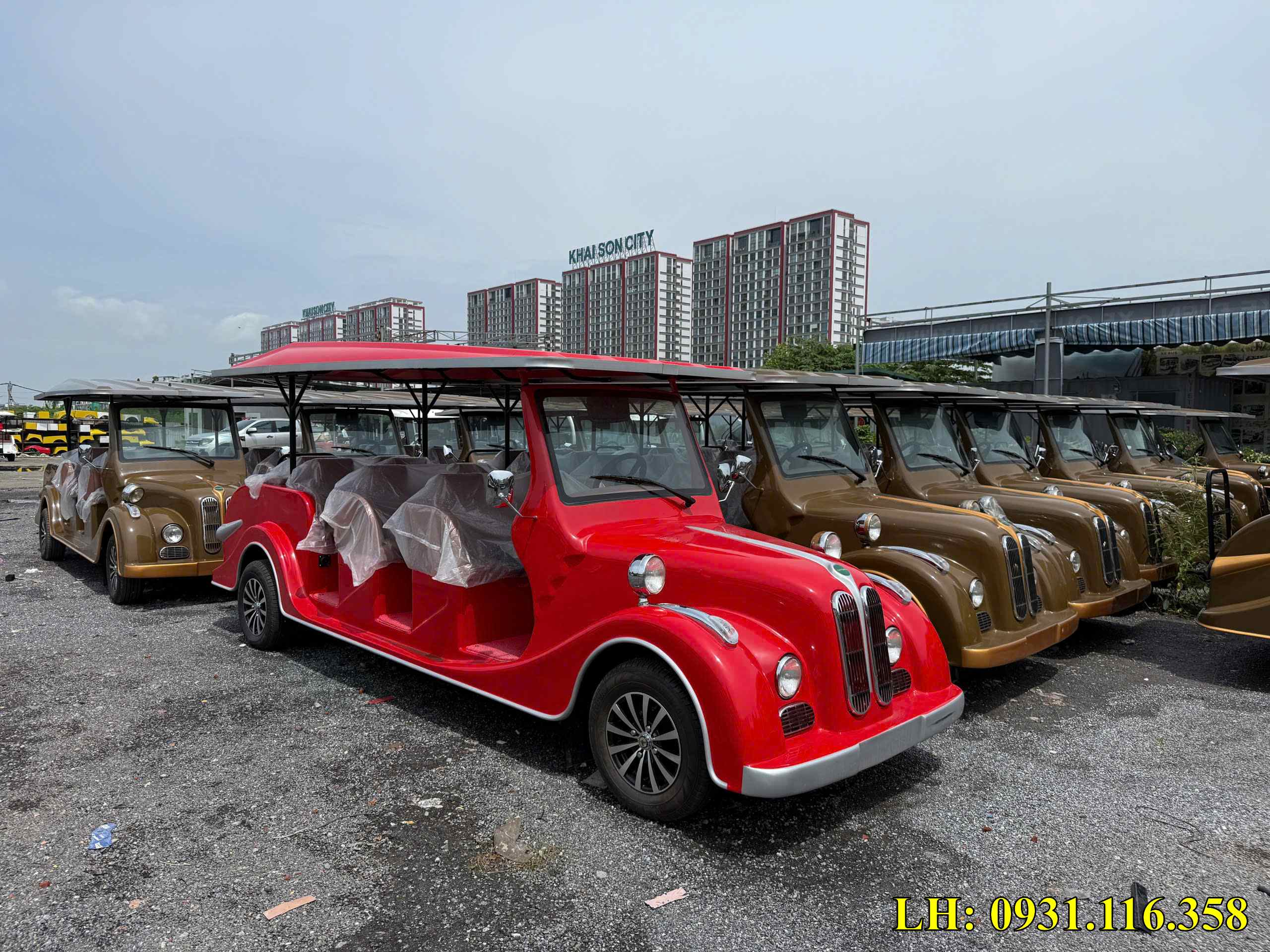 xe điện kiểu dáng cổ LVTONG